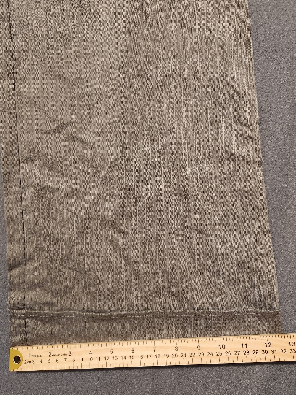 Dots Dress Pants Women Size 20 Grey Wide Leg Plus Size - Picture 3 of 9